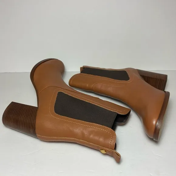 New Ted Baker London Daphina  Leather Heeled Chelsea Beautiful Ankle Boots Sz 9