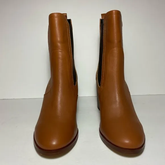 New Ted Baker London Daphina  Leather Heeled Chelsea Beautiful Ankle Boots Sz 9