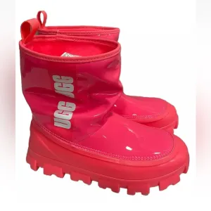 *NEW* UGG Classic Brellah Mini Boot 'Super Coral' 1144059-Women’s Size 8