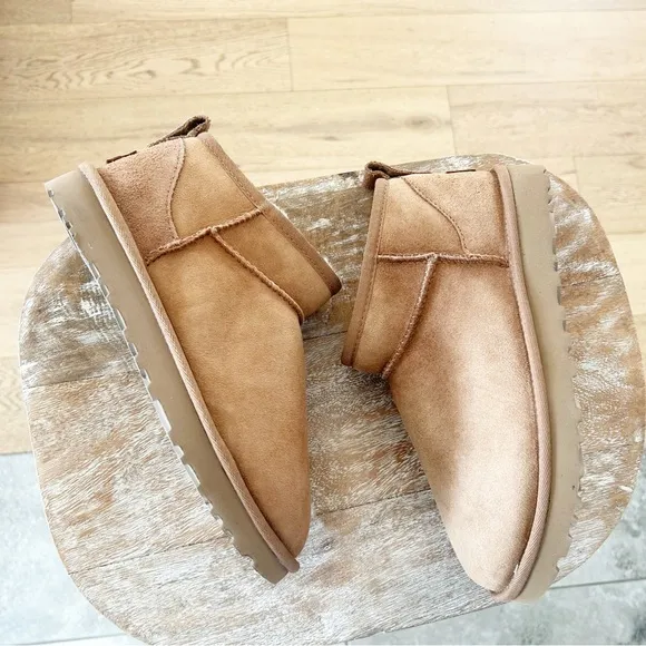 New Ugg Classic Ultra Mini Boots Chestnut