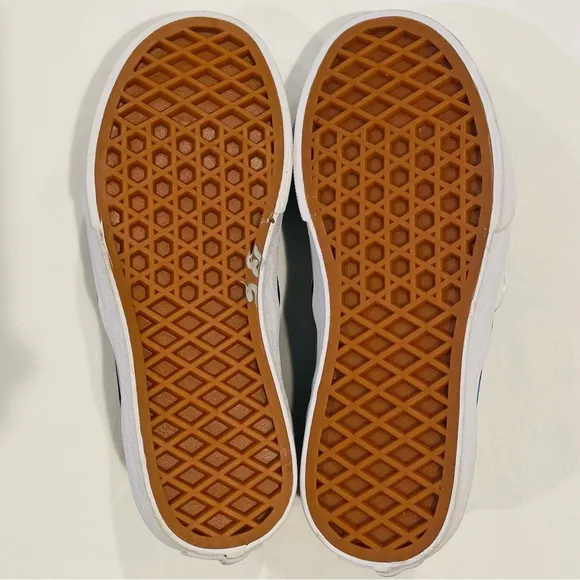 New Vans Slip-Ons Sneakers Boys 13 Girls Dinosaurs Skate Shoes Canvas Black