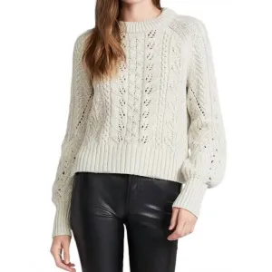 NEW VERONICA BEARD asita sweater in ivory