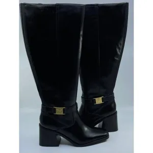 New Vince Camuto Wide Calf Black Sangeti Tall Boots Size 8