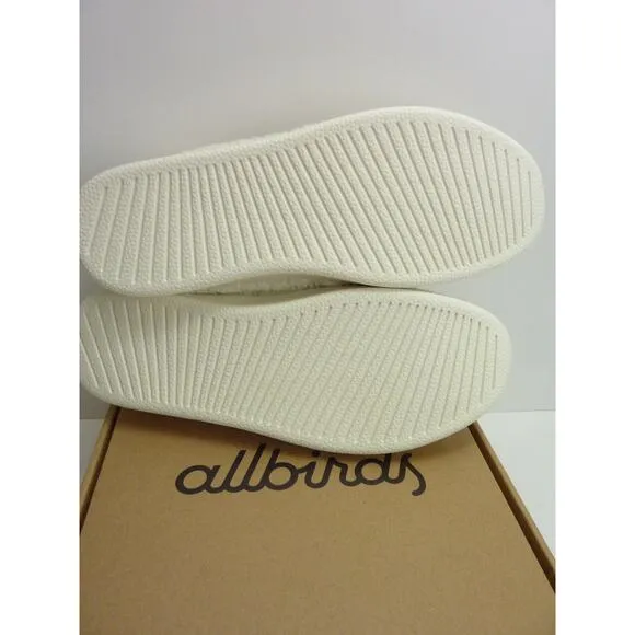 NEW with Box Allbirds Wool Lounger Fluff Natural White US M10 Wool Loafers
