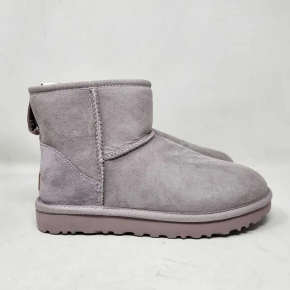 New women's 8 Ugg (from Anthropologie) Classic Mini II Boots in Pale Smoke