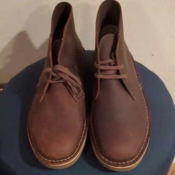 NEW Clark's Bushacre 2 Leather Chukka Boots 11