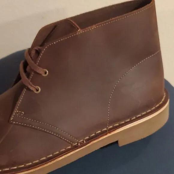 NEW Clark's Bushacre 2 Leather Chukka Boots 11