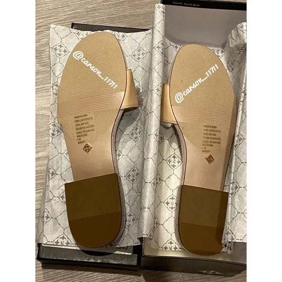 NIB BHLDN Ombré Fringe Bridal Sandals 6.5