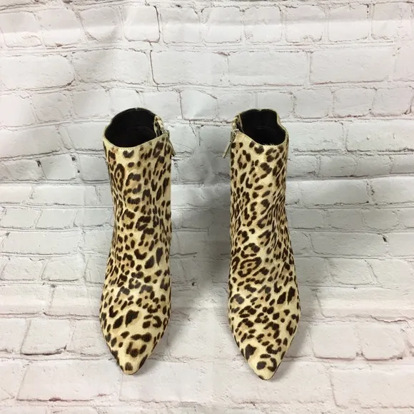 NIB Sam Edelman Hilty Leopard Print Boots sz 6.5