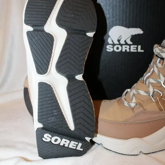 NIB SOREL WOMEN'S SPORT WATERPROOF RNEGD KINETIC WINTER ANKLE SNOW BOOTS‎