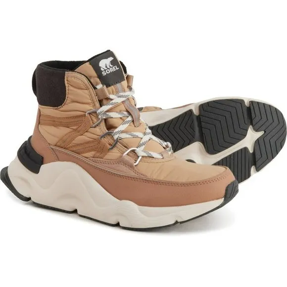 NIB SOREL WOMEN'S SPORT WATERPROOF RNEGD KINETIC WINTER ANKLE SNOW BOOTS‎