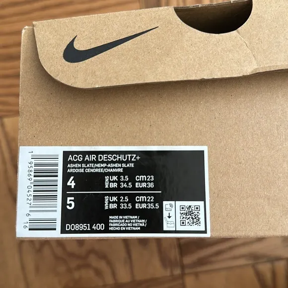 Nike ACG Air Deschutz  'Ashen Slate Hemp' DO8951-400