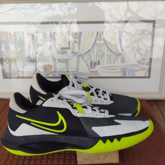 Nike Air &quot;Precision 6&quot; Tri-Color Basketball Sneakers. Size 9. Excellent Cond.