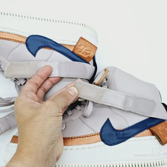 Nike Air Force 1 Jester XX High Tops Womens Size 7 Violet Ash Sneakers Skater