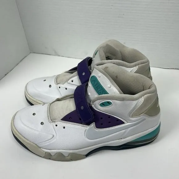 Nike Air Force Max 2013 Ultraviolet White Purple Barkley 555105-101 Men's 8.5