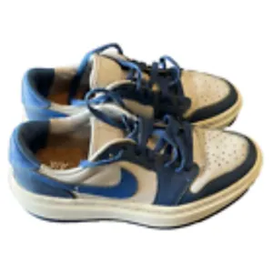 Nike Air Jordan 1 Elevate Low Girl's Size 6Y French Blue/Gray Sneakers DH7004-4