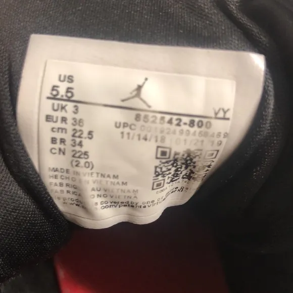 Nike Air Jordan 1 Mid Rivals Sneakers Basketball Shoes 5.5