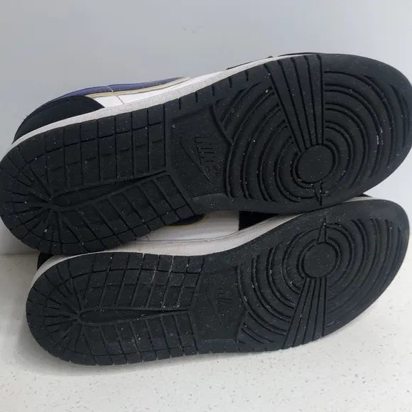 Nike Air Jordan 1 Mid Rivals Sneakers Basketball Shoes 5.5