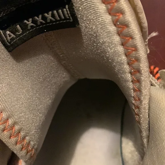 Nike Air Jordan 33 AJXXXIII Vast Grey Men’s Basketball Sneakers Sz 8.5