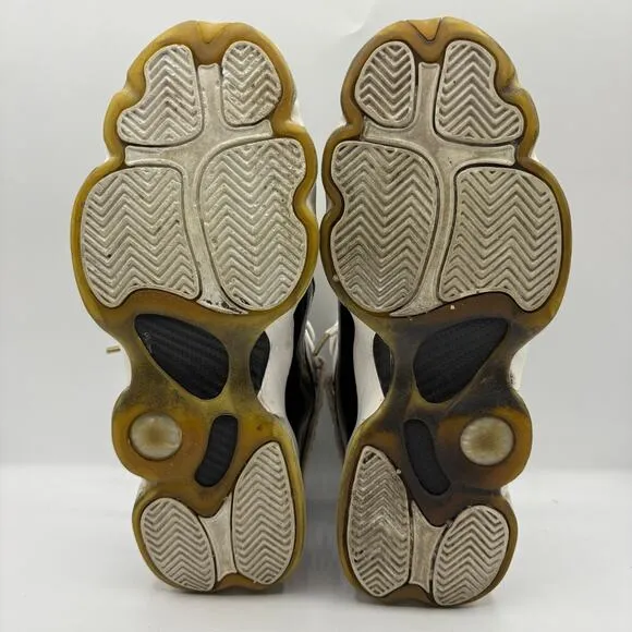 NIKE AIR JORDAN 6 Rings Defining Moment Black Basketball Sneakers Sz 7Y / 8.5W