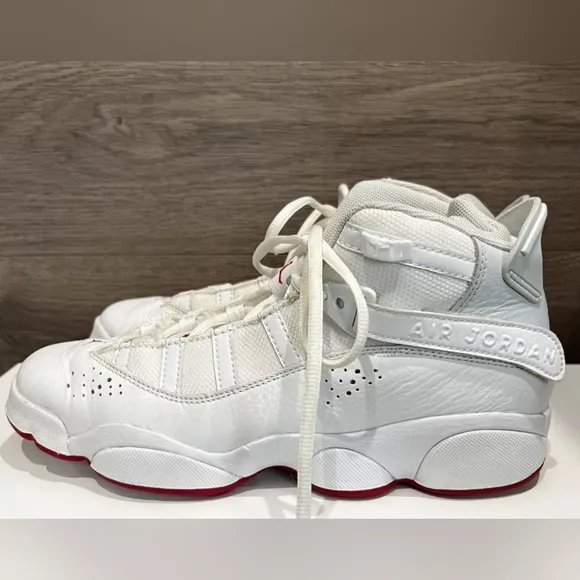 Nike Air Jordan Boys 6 Rings Basketball Sneakers Shoes Youth Size 7