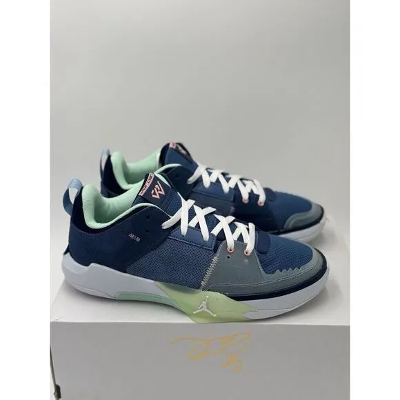 Nike Air Jordan One Take 5 Stone Blue Basketball Sneakers FD2335-400 Men Sz 13
