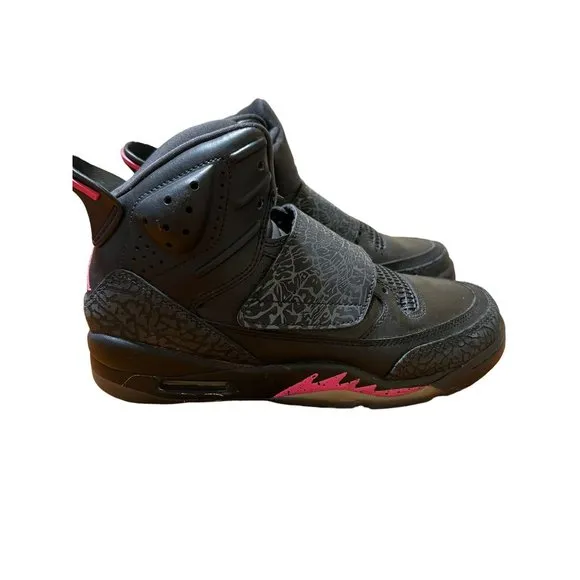 Nike Air Jordan Son of Mars Basketball Shoes Sneakers 512242 009 Black Pink 4.5Y
