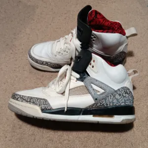 Nike Air Jordan Spizike White Red Sneakers