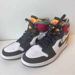 Nike Air Jordan Zoom Air Multicolor Sneakers For Men Size:9.5