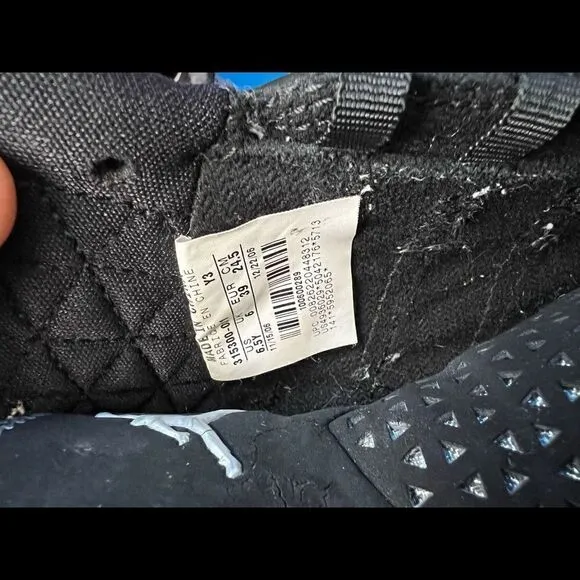 Nike Air Jordan XX2 Basketball Sneakers Youth 6.5 Black Shoes 315300-001