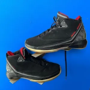 Nike Air Jordan XX2 Basketball Sneakers Youth 6.5 Black Shoes 315300-001
