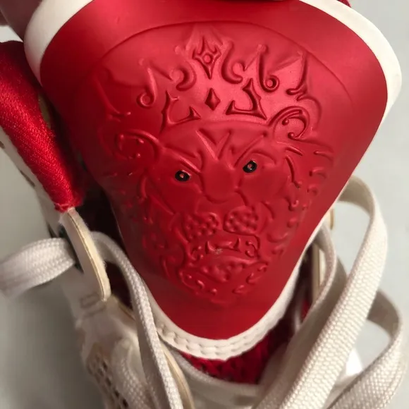 Nike Air Max Lebron PS (VIII) basketball sneakers white red