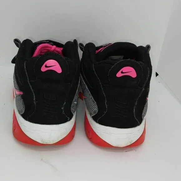 Nike Air Turf Raider Girl's Pre-owned Black/Pink Basketball Sneakers - sz. 6Y
