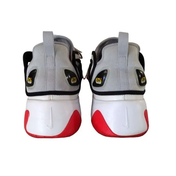 Nike Air Zoom 2000 2K White Red Basketball Sneakers Men's 10.5