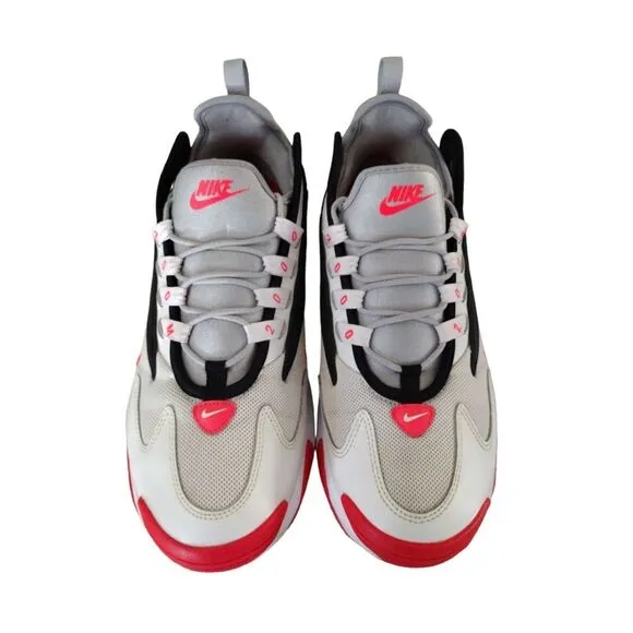 Nike Air Zoom 2000 2K White Red Basketball Sneakers Men's 10.5
