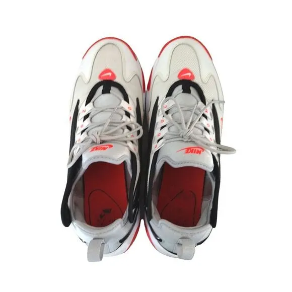 Nike Air Zoom 2000 2K White Red Basketball Sneakers Men's 10.5