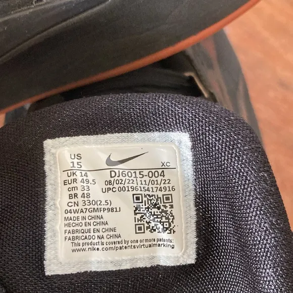 NIKE AIR ZOOM G.T. Cut 2 EP NIKE University Black Men Basketball Sneakers