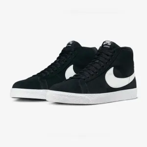 Nike Blazer Mid Suede Men's High Top Black &amp; White Size 12 Men’s Size 12