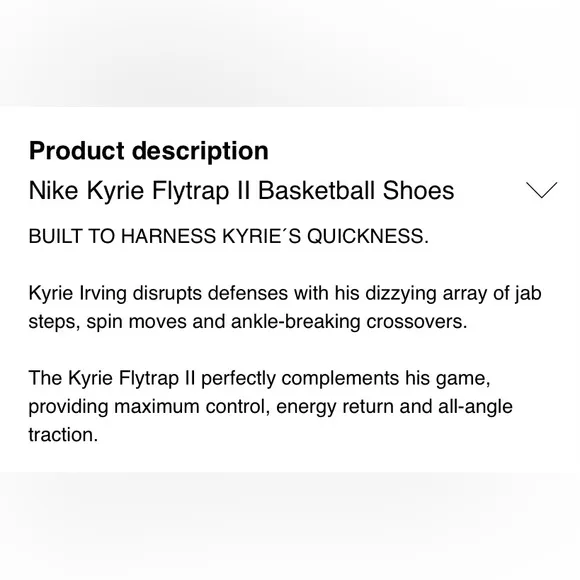 Nike Blue Black Kyrie Flytrap II Racer Blue Sneakers