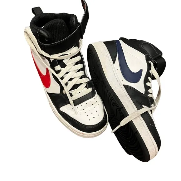 Nike Court Borough Mid 2 Big Kids Size 6Y Basketball Sneakers DO5889-161