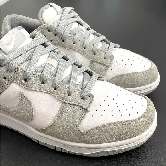 Nike Dunk Low Retro SE Suede Trim &amp; Leather Sneakers FQ8249-101 Men’s 10.5