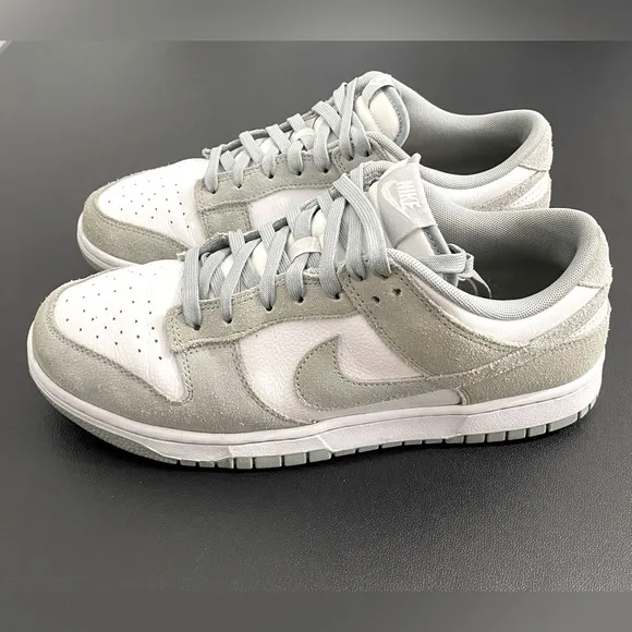 Nike Dunk Low Retro SE Suede Trim &amp; Leather Sneakers FQ8249-101 Men’s 10.5