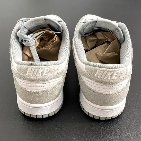 Nike Dunk Low Retro SE Suede Trim &amp; Leather Sneakers FQ8249-101 Men’s 10.5