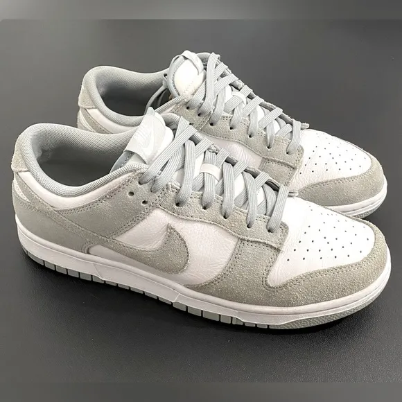 Nike Dunk Low Retro SE Suede Trim &amp; Leather Sneakers FQ8249-101 Men’s 10.5