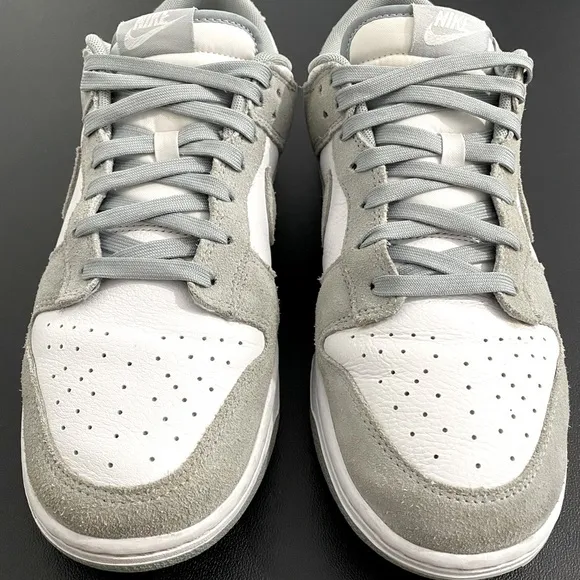 Nike Dunk Low Retro SE Suede Trim &amp; Leather Sneakers FQ8249-101 Men’s 10.5