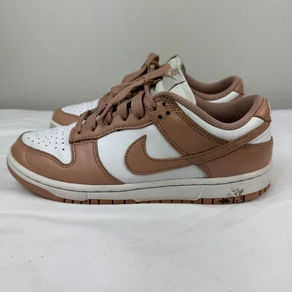 Nike Dunk Low Rose Whisper Womens Sneakers Skater Shoes DD1503-118 Size US 8