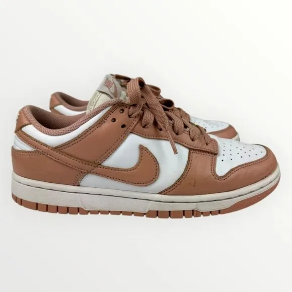 Nike Dunk Low Rose Whisper Womens Sneakers Skater Shoes DD1503-118 Size US 8