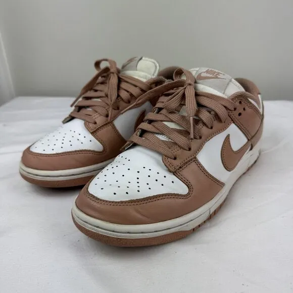 Nike Dunk Low Rose Whisper Womens Sneakers Skater Shoes DD1503-118 Size US 8