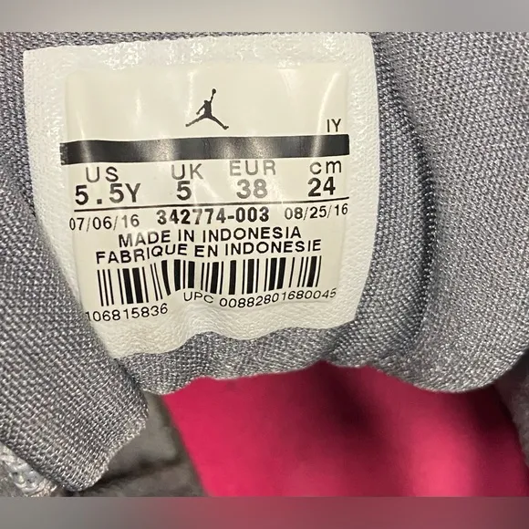 Nike Girl’s Air Jordan True Flight Sneakers