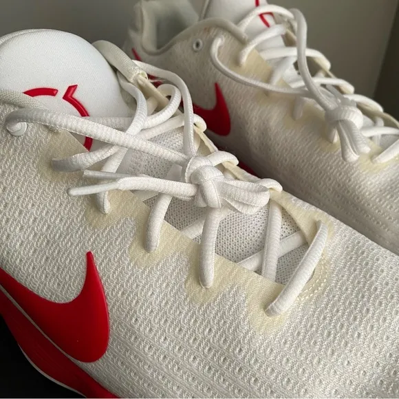 Nike Hyperdunk 2017 Low TB Mens Sz 18 ‘White/Red’ Basketball Sneakers
